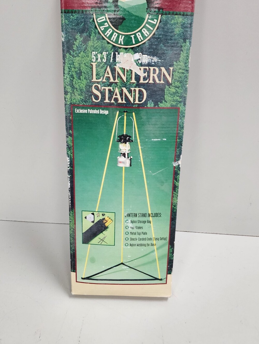 Ozark Trail Yellow Tripod Lantern Stand
